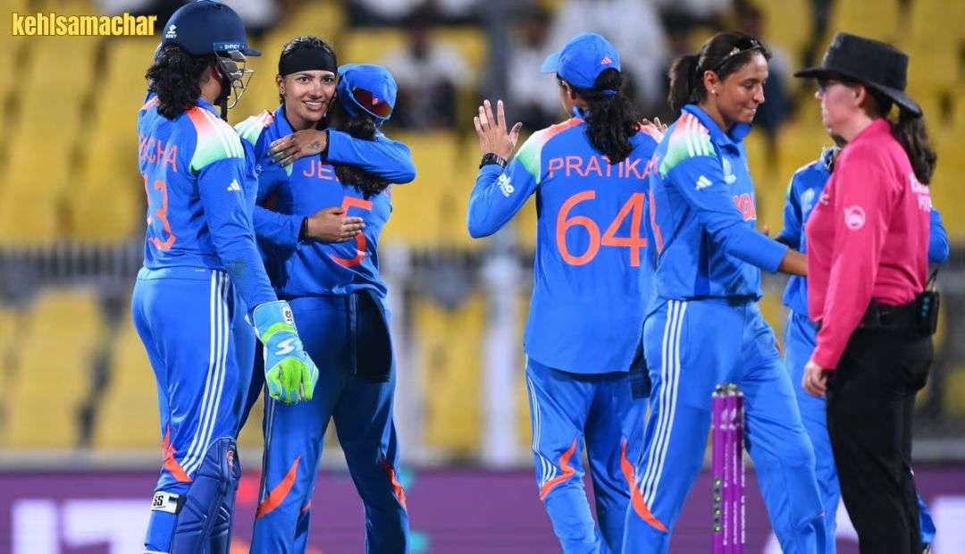 Ind W vs SL W ODI World Cup 2025 मैच में भारत ने श्रीलंका को 59 रनों से हराया