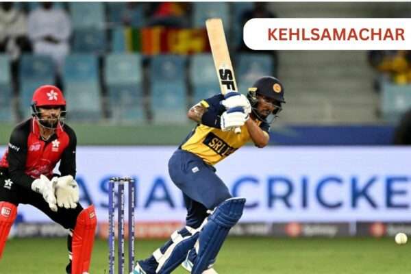 SL vs HKC ASIA CUP श्रीलंका ने हांगकांग को 4 विकेट से हराया।