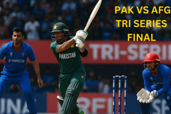 PAK vs AFG Final T20 Live Match in Sharjah"