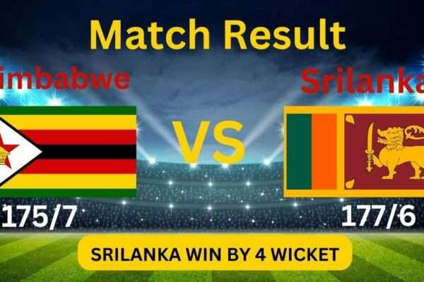 Zimbabwe vs Sri Lanka T20 2025 Match Result | Full Scorecard and Highlights