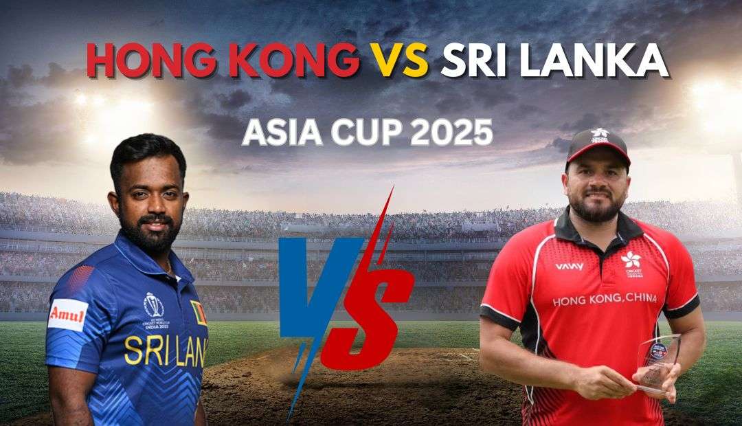 Sri Lanka vs Hong Kong Cricket 2025 T20 Asia Cup Match Live Score