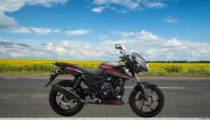 Bajaj Pulsar 150 ऑफिशियल बाइक फ्रंट साइड व्यू”