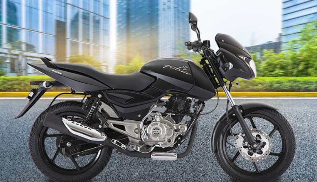 Bajaj Pulsar 150 ऑफिशियल बाइक फ्रंट साइड व्यू”