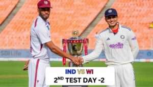 IND vs WI 2nd Test 2025 Day 2 Highlights
