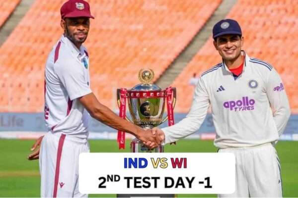 IND VS WI 2ND TEST DAY-1