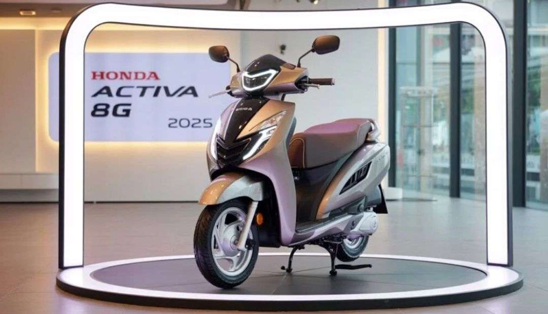 Honda Activa 8G 2025 scooter in India – stylish and fuel-efficient