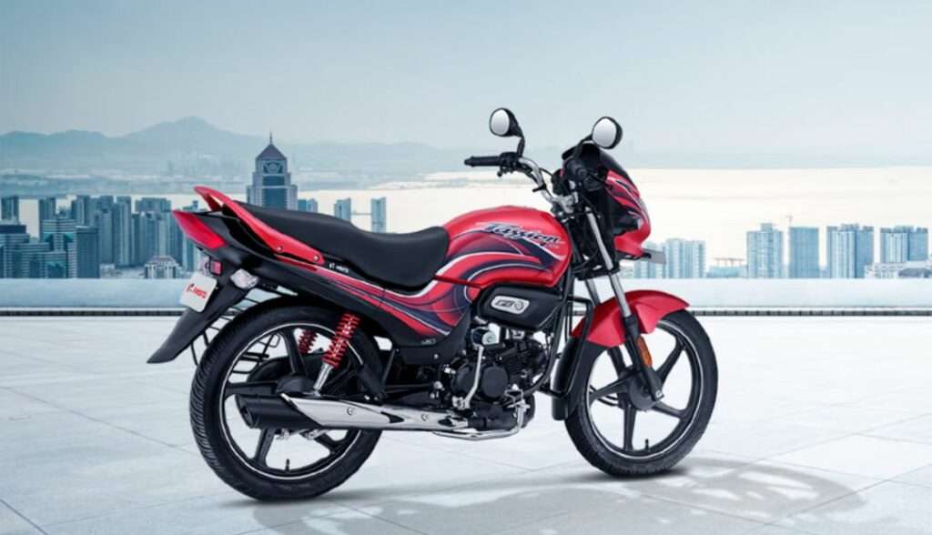 Hero Passion Plus 2025 comfortable seat and handlebar