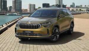 Skoda Kodiaq 2025 Front View – Powerful 4x4 Luxury SUV with Bold Design