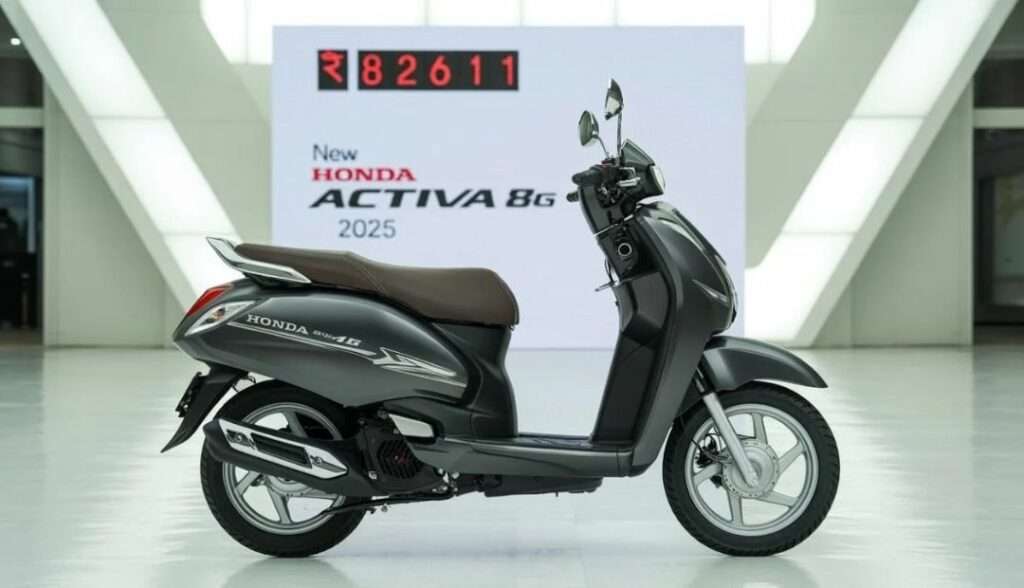 Honda Activa 8G 2025 scooter in India – stylish and fuel-efficient