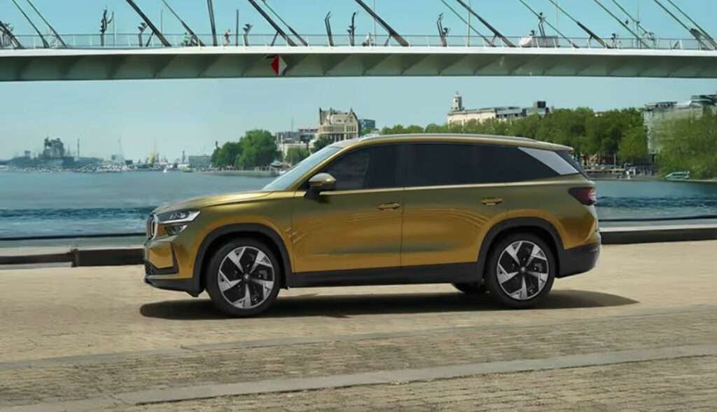 Skoda Kodiaq 2025 Front View – Powerful 4x4 Luxury SUV with Bold Design