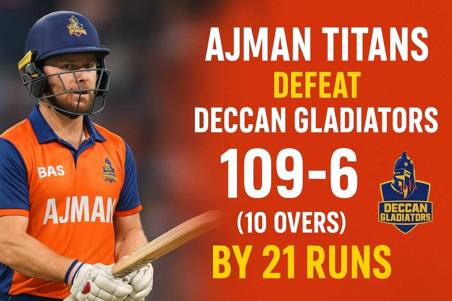 AMT vs DEG T10 MATCH 21