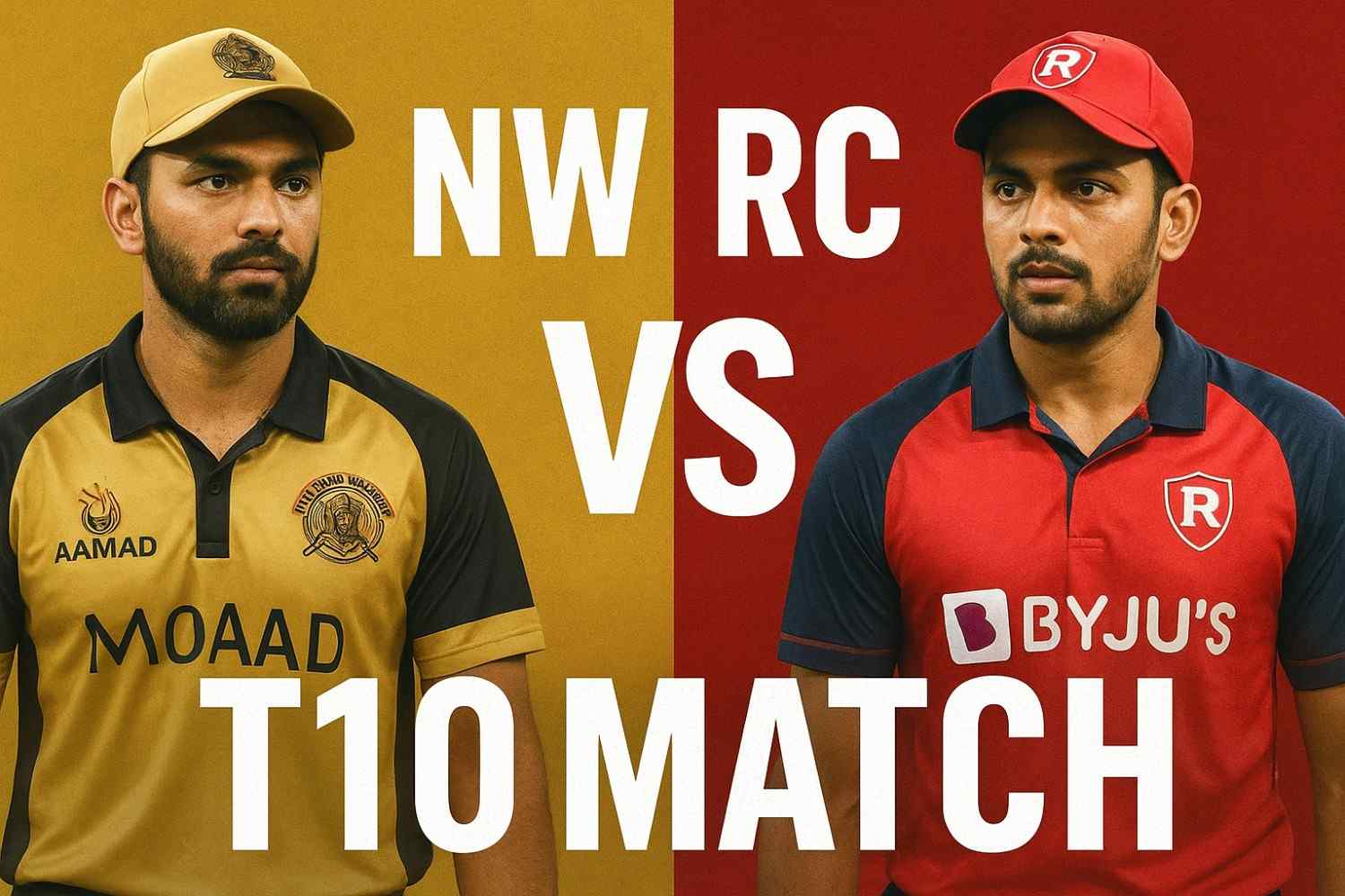 NW vs RC T10 MATCH