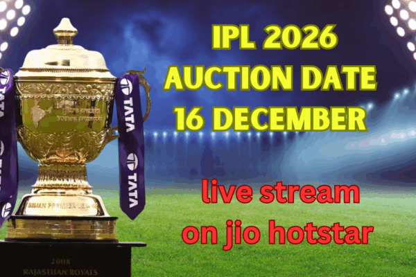 IPL 2026 AUCTION