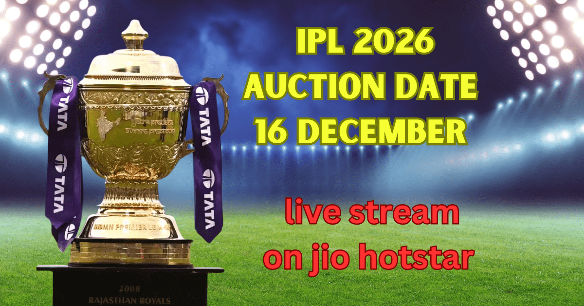 IPL 2026 AUCTION