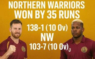 NW vs UBL T10 2025 Match 20