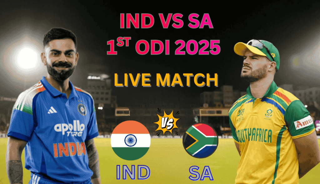 IND vs SA 1st ODI 2025
