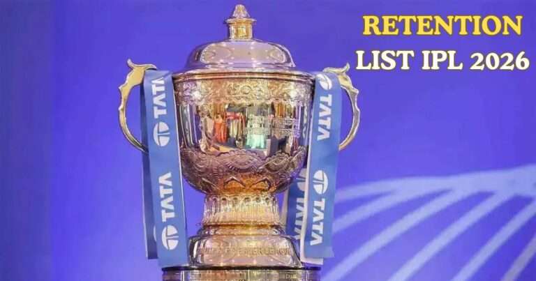 retention list of ipl 2026
