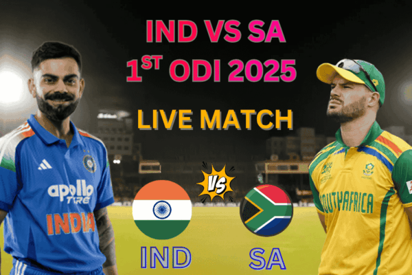 IND vs SA 1st ODI 2025
