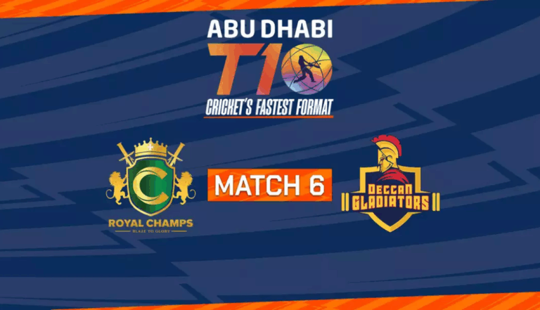 RC vs DEG T10 MATCH NO 6