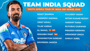 IND vs SA ODI 2025 India Squad