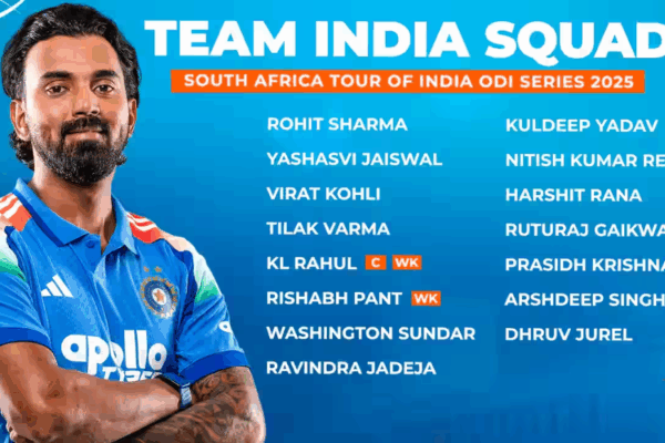 IND vs SA ODI 2025 India Squad