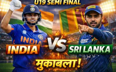 India U19 vs Sri lanka U19 Semi Final