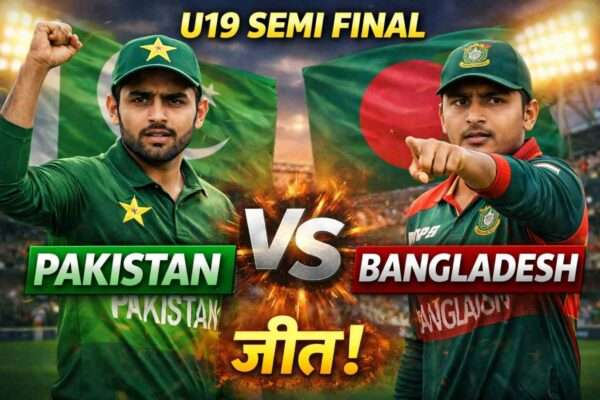Pakistan U19 vs Bangladesh U19 (Semi-Final)