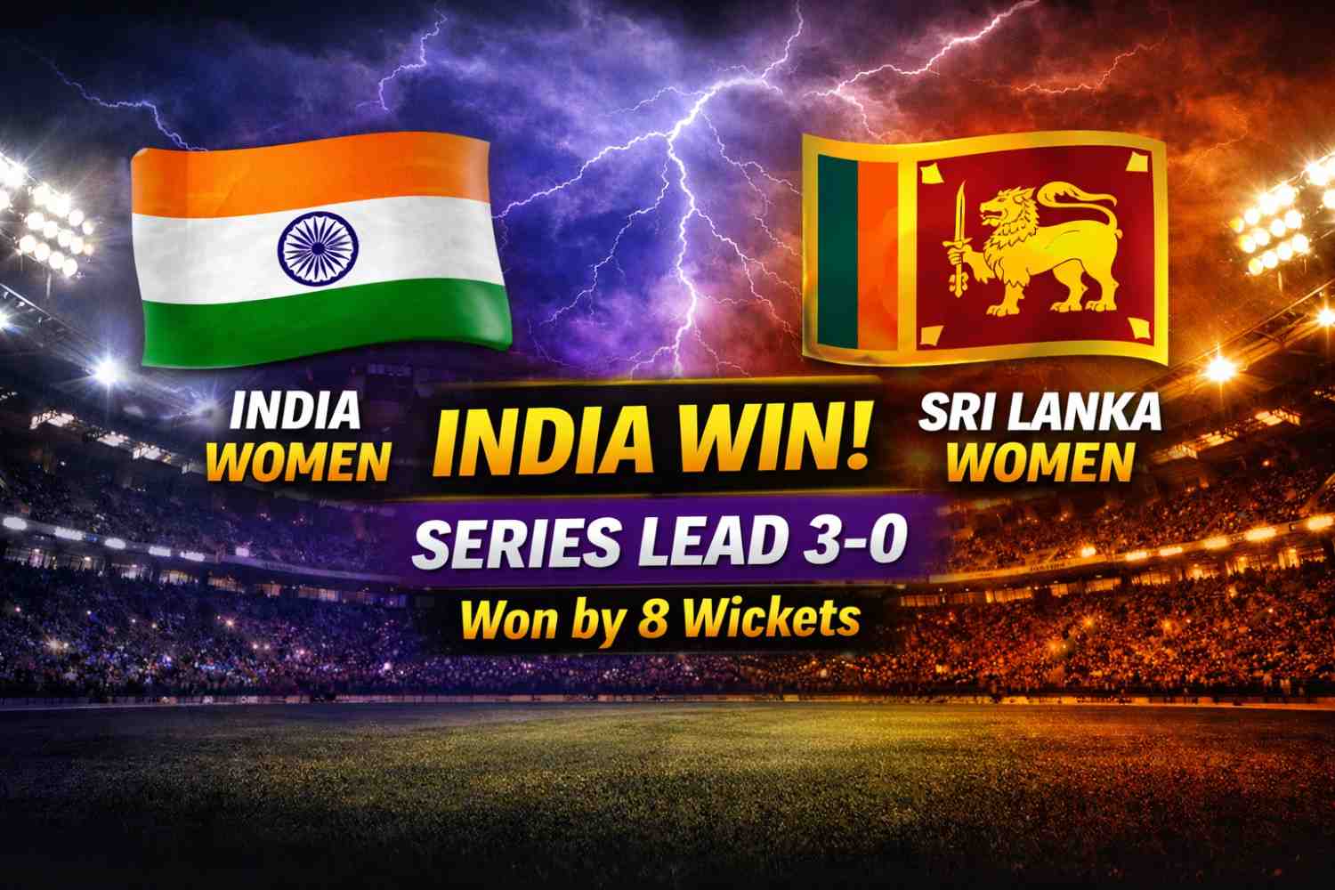 India Women vs Sri Lanka Women 3 T20I