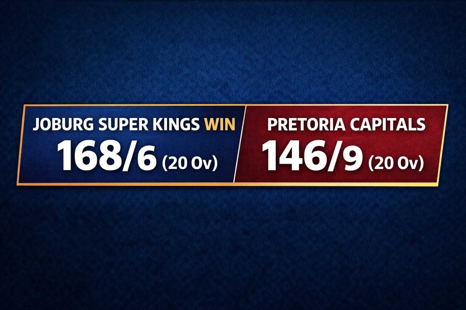 Joburg Super Kings vs Pretoria Capitals