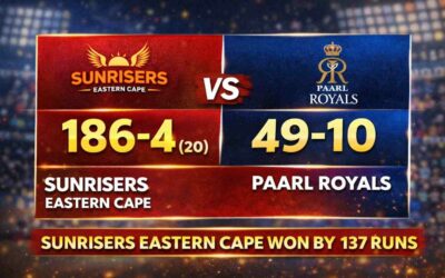 Sunrisers Eastern Cape vs Paarl Royals Scorecard