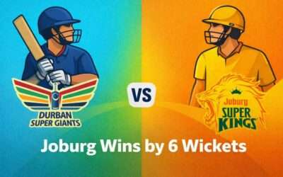 Durban Super Giants vs Joburg Super Kings