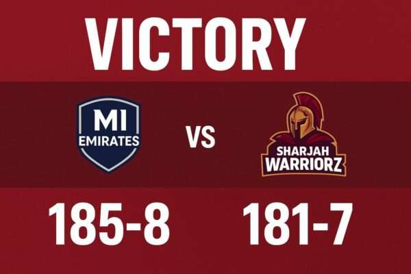 MI Emirates vs Sharjah Warriorz 2025
