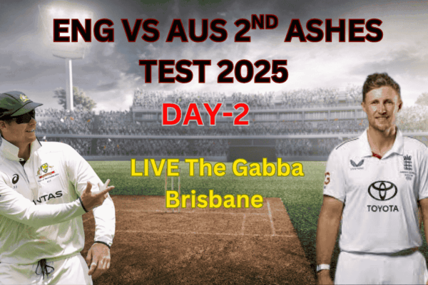 AUS VS ENG 2nd TEST DAY 2