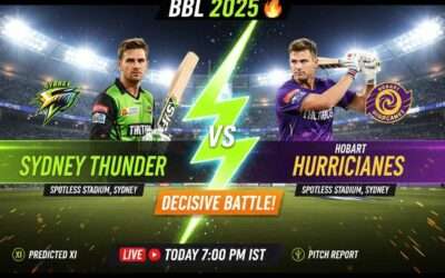 Hobart Hurricanes vs Sydney Thunder 2025