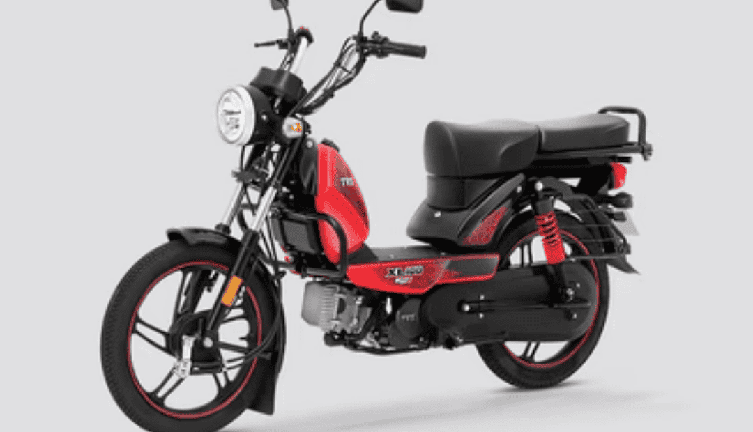 TVS XL100 bike
