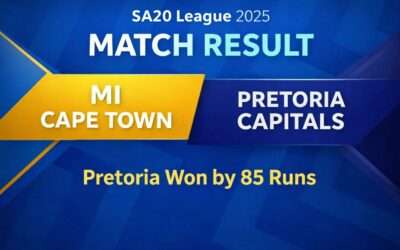 Pretoria Capitals vs MI Cape Town Match