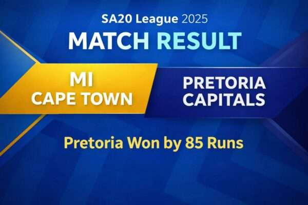 Pretoria Capitals vs MI Cape Town Match