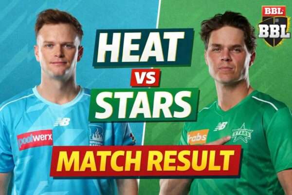 Brisbane Heat vs Melbourne Stars Match