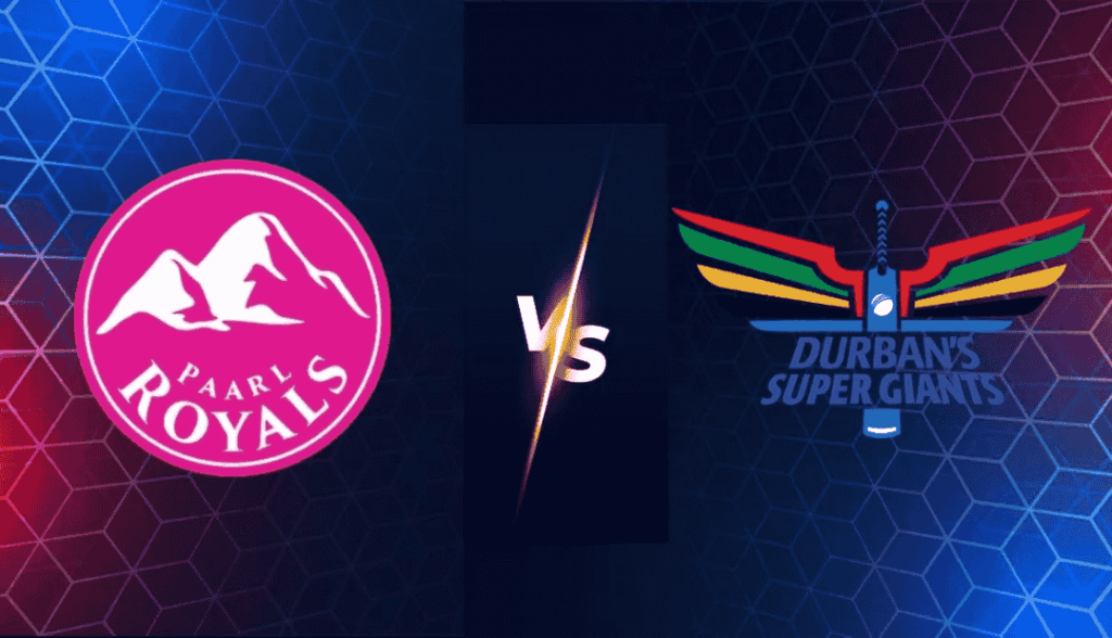 Paarl Royals vs Durban Super Giants full match