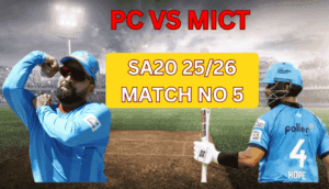 Pretoria Capitals vs MI Cape Town hindi