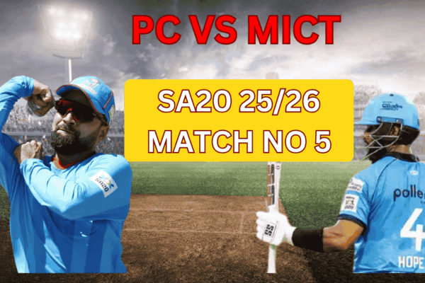 Pretoria Capitals vs MI Cape Town hindi