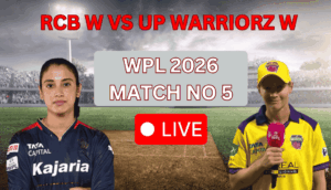 RCB Women vs UP Warriorz Women WPL 2026