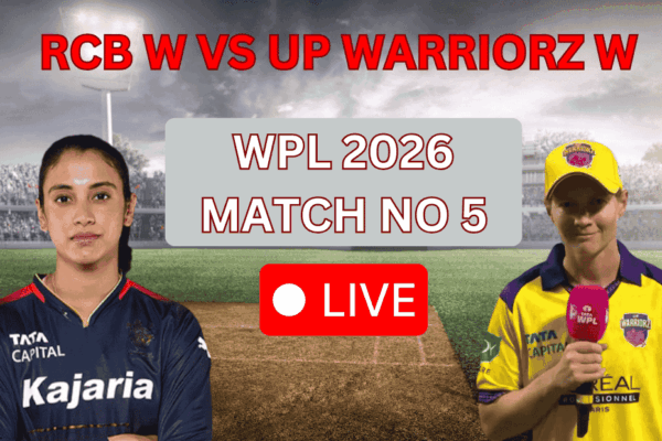 RCB Women vs UP Warriorz Women WPL 2026