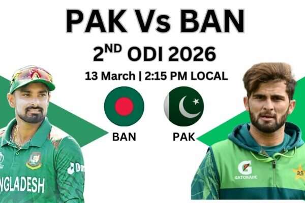 Pak vs ban 2nd odi 2026 highlight hindi