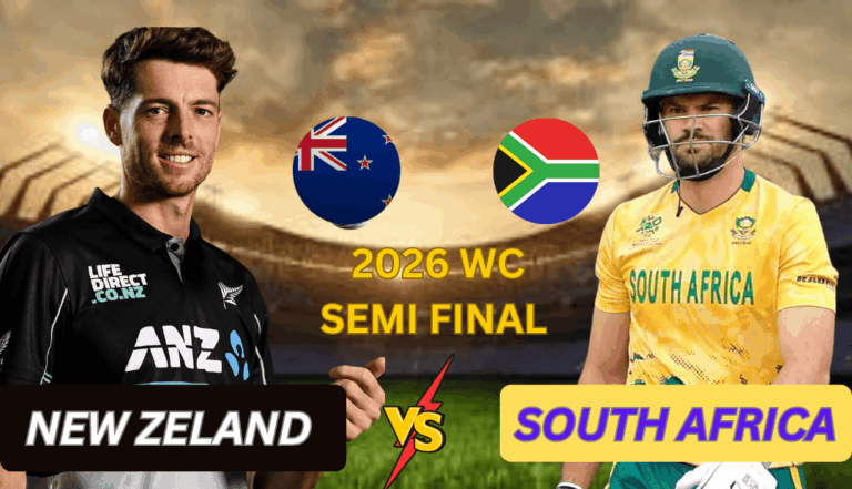 SA vs NZ 1st Semi Final 2026 T20 WC Hindi