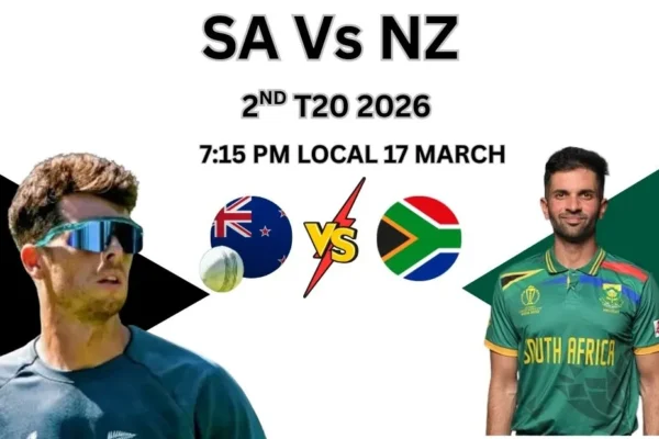 NZ vs SA 2nd T20 2026 Hindi
