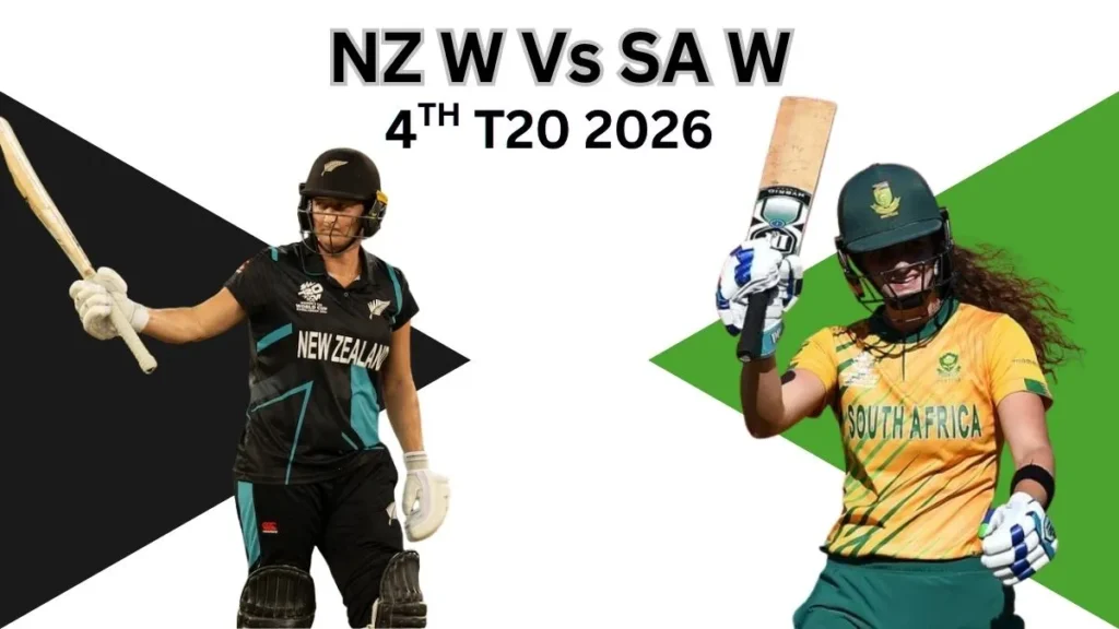 NZ W VS RSA W 4th T20 2026 HINDI