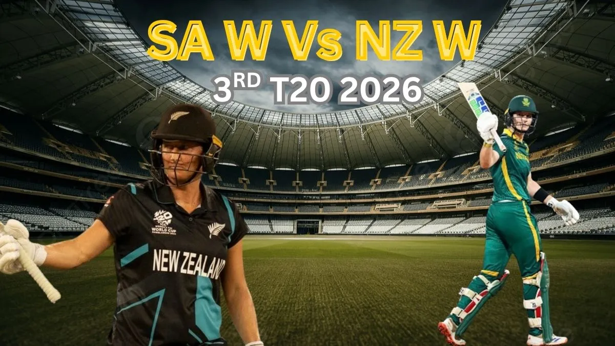 NZ W vs SA W 3rd T20 2026 Hindi