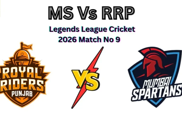 LLC 2026 9th MS vs RRP, Match Hindi