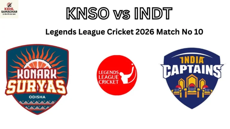 KNSO vs INDT 10th Match LLC 2026 Preview Hindi